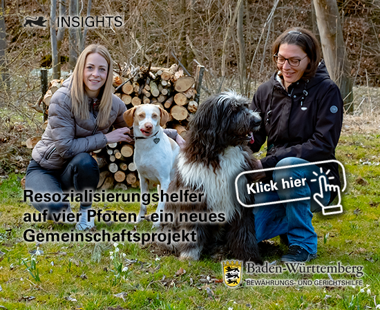 Resozialisierungshelfer auf vier Pfoten